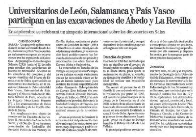 FOTOUniversitarios de León, Salamanca y País Vasco participan en las excavaciones de Ahedo y La Revilla