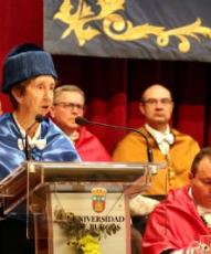 Margarita Salas, first honorary doctorate from the University of Burgos