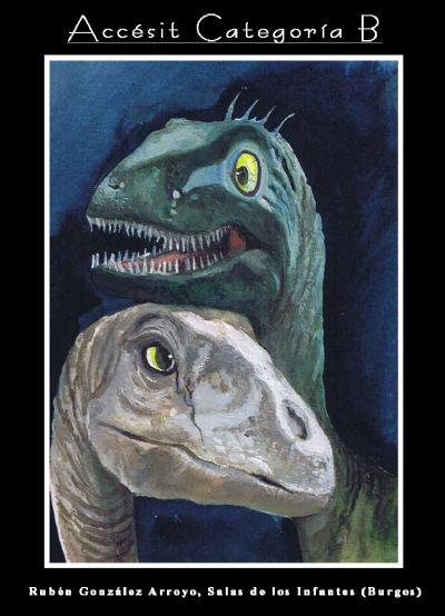 FOTOLema: Retrato de dos dinosaurios.