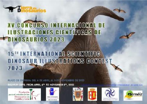 XV CONCURSO INTERNACIONAL DE ILUSTRACIONES CIENTFICAS DE DINOSAURIOS 2023
