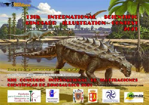 XIII CONCURSO INTERNACIONAL DE ILUSTRACIONES CIENTFICAS DE DINOSAURIOS 2021