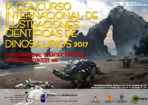 IX CONCURSO INTERNACIONAL DE ILUSTRACIONES CIENTFICAS DE DINOSAURIOS 2017