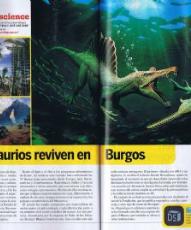 Revista Quo: Los dinosaurios reviven en Burgos