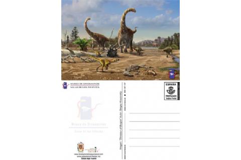 Postal Museo de Dinosaurios