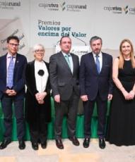 Cajaviva reconoce la lucha por un entorno mejor en los VII Premios Valores por Encima del Valor