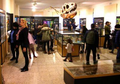 FOTO:Visitantes en el Museo de Dinosaurios de Salas de los Infantes. Foto: Museo de Dinosaurios. FOTOVisitantes en el Museo de Dinosaurios de Salas de los Infantes. Foto: Museo de Dinosaurios.