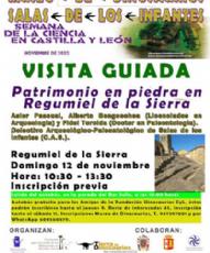 Visita guiada: Patrimonio en piedra de Regumiel de la Sierra. Ponentes: Asier Pascual, Alberto Bengoechea y Fidel Torcida