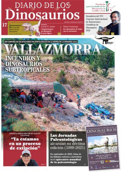 FOTO:Portada del Diario de los Dinosaurios nº 17 FOTOPortada del Diario de los Dinosaurios nº 17